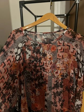 Blouse transparent