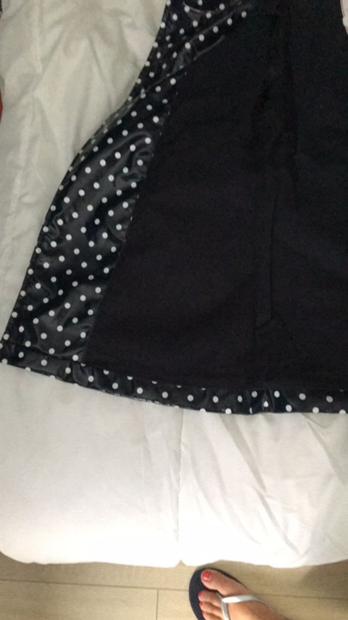 Cire bleu à petit pois blanc - photo numéro 2