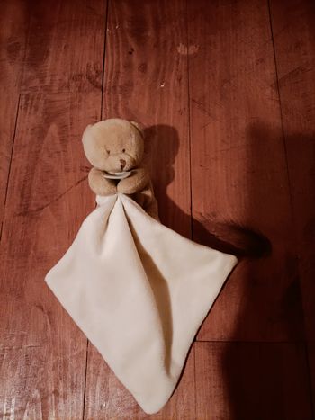 Doudou ourson marron