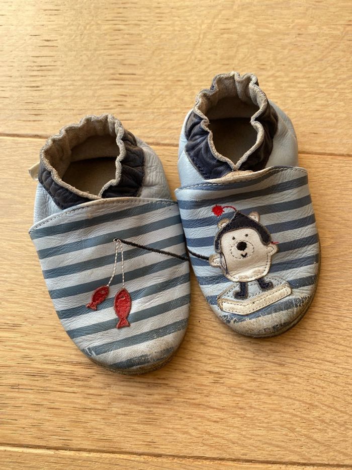 Chaussons en cuir - photo numéro 4