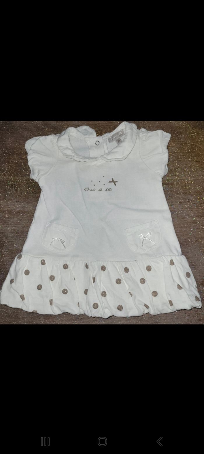 Robe manches courte