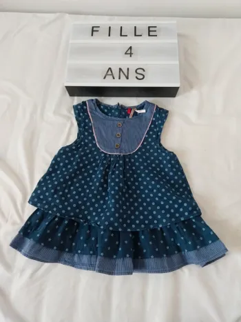 Robe fille 4 ans