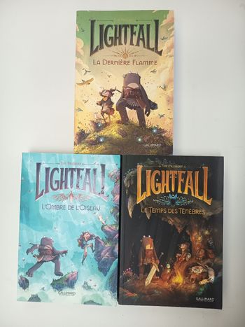 Lot BD lightfall tome 1 tome 2 tome 3 tim probert