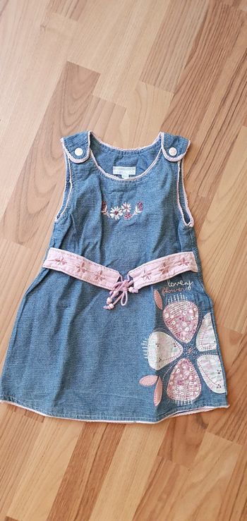 Ensemble robe petit kimbaloo et tee-shirt 18 mois