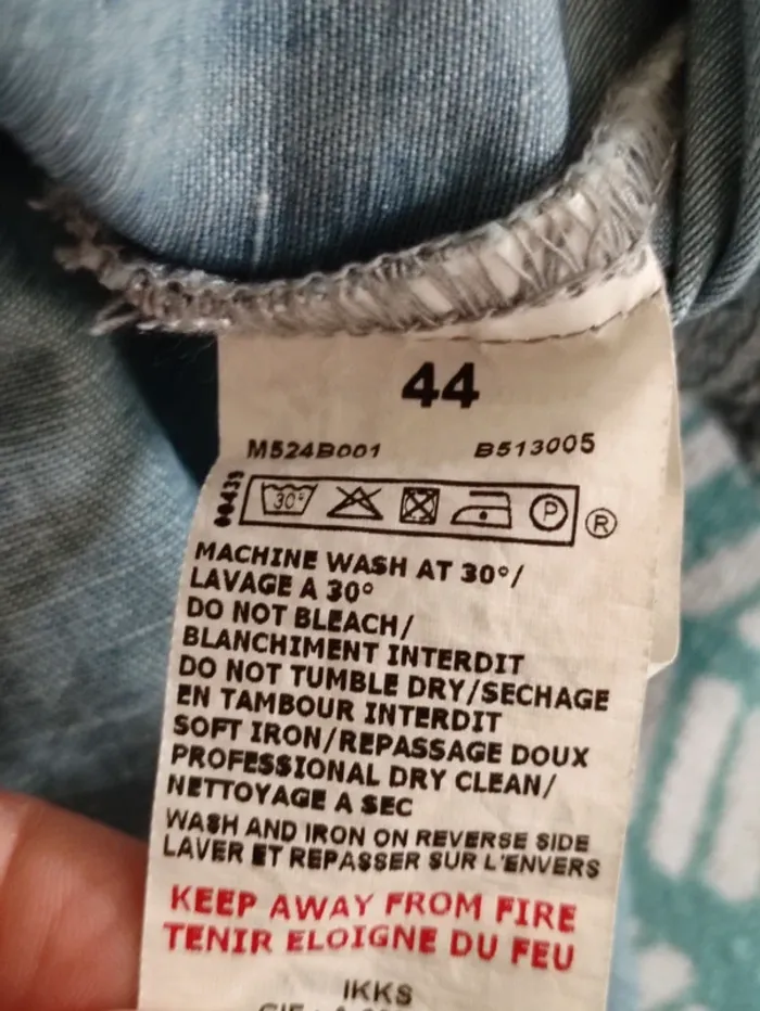 💋 robe tunique en jeans 🌀 - photo numéro 3