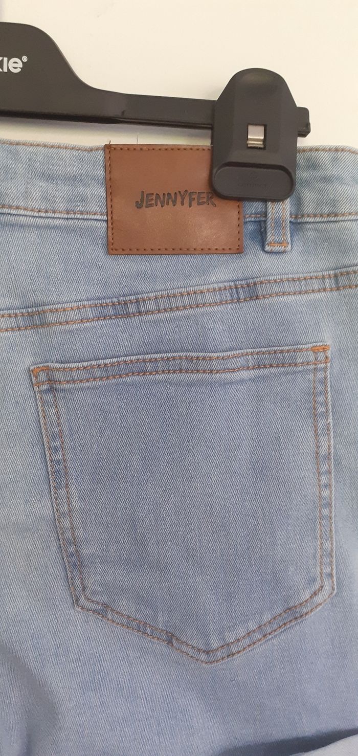short en jeans bleu clair taille 38 marque jennyfer - photo numéro 5
