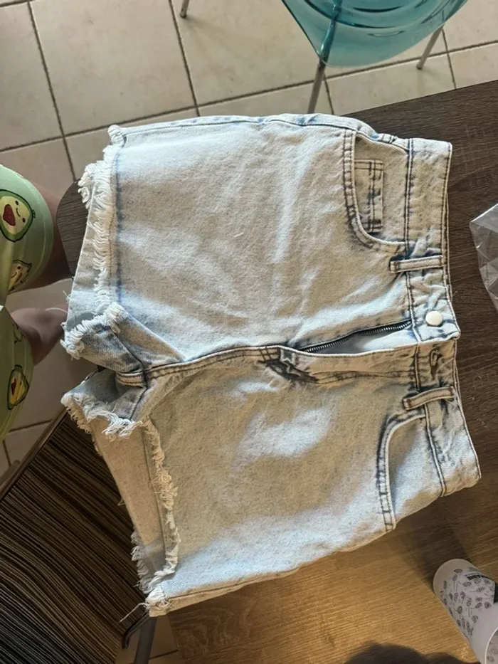 Short en jean