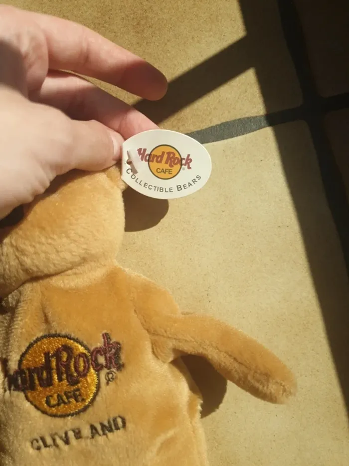 Peluche Hardrock café - photo numéro 2