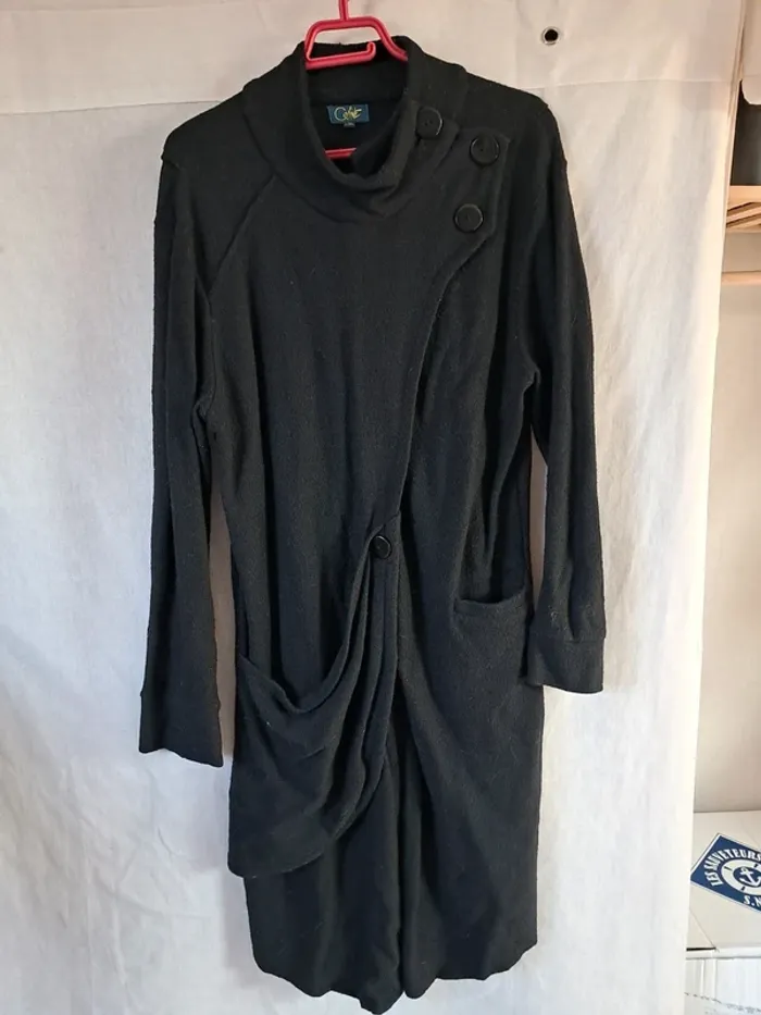 Manteau mi-saison noir