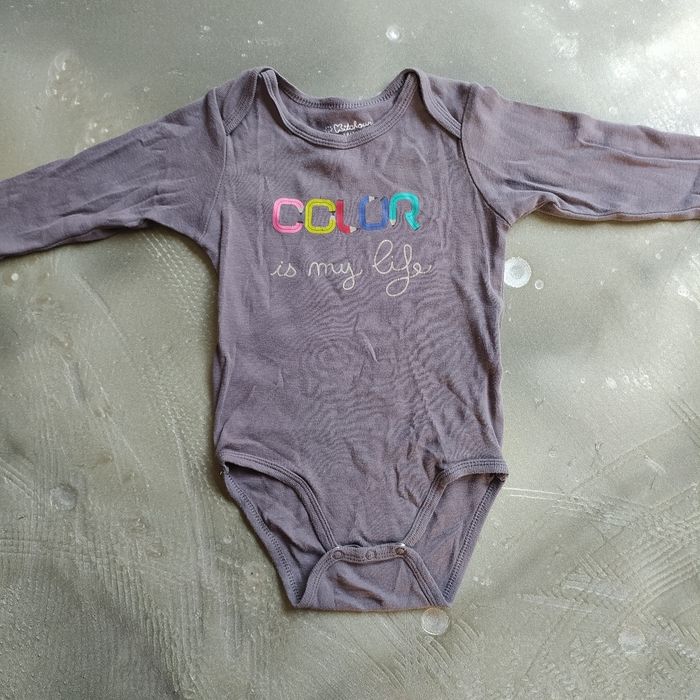 Lot de 2 bodys manches longues 18 mois Kiabi - photo numéro 5