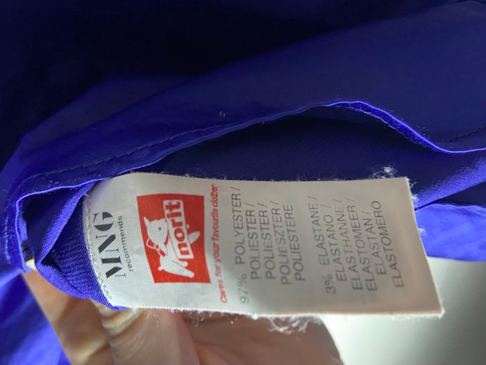 Chemise manches courtes violet femme mango - photo numéro 4