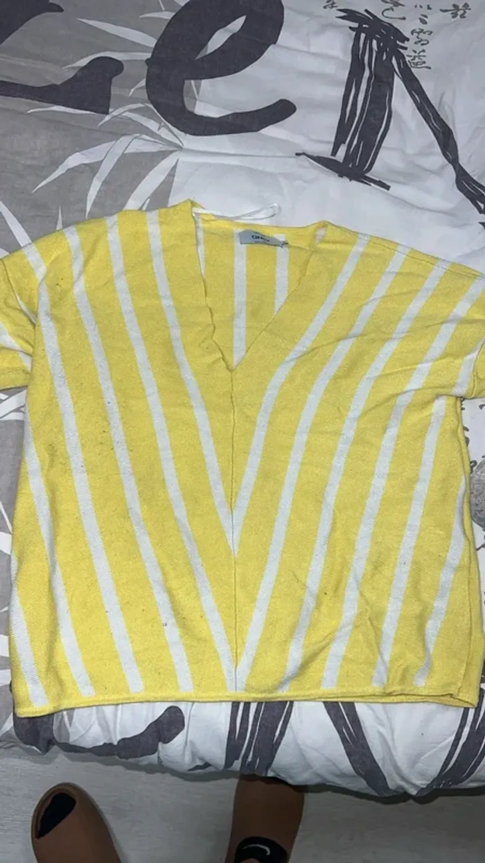 Pull rayé