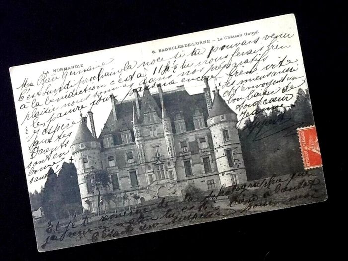 Carte postale ancienne Bagnoles-de-l' Orne (Orne) Le Château Goupil - photo numéro 4