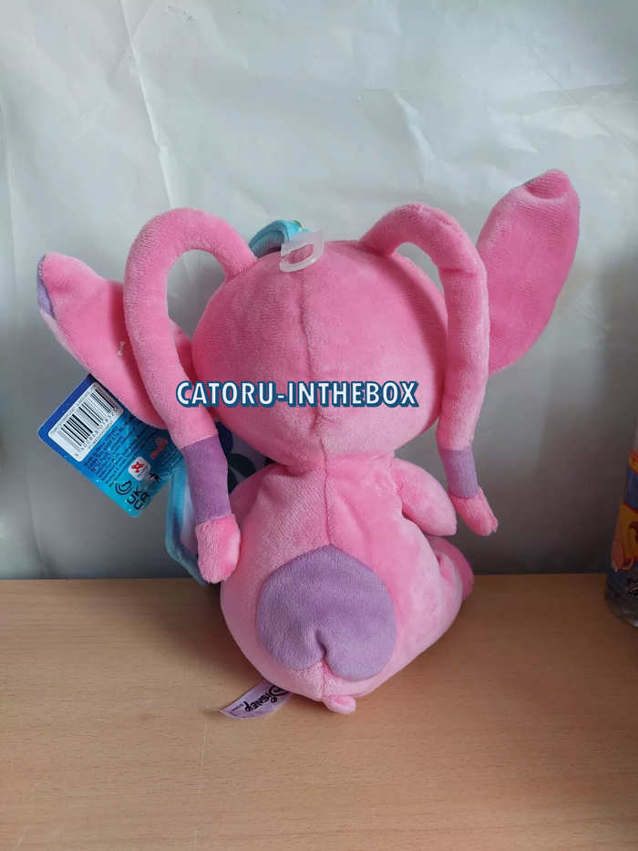 Doudou peluche avec couverture / Comforter Disney Lilo & Stitch : Angel - photo numéro 2
