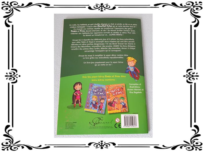 Livre jeux des supers héros. - photo numéro 3