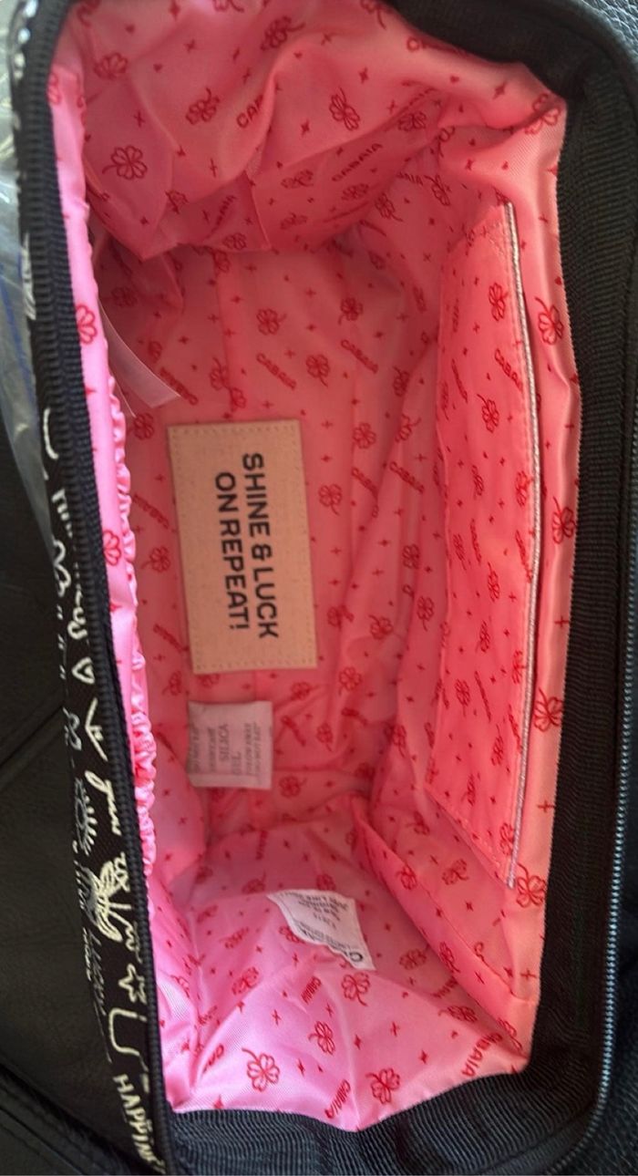 Trousse de toilette voyage maquillage Cabaïa Las Vegas noir argent - photo numéro 4