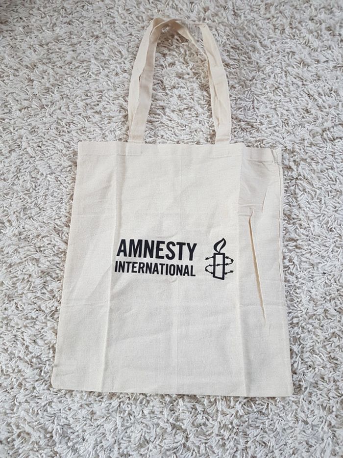 Tote bag Amnesty international neuf