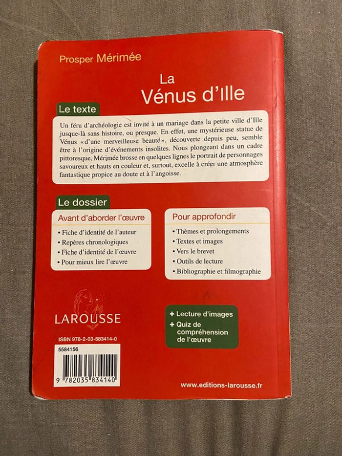 Livre la Vénus d’ille - photo numéro 2
