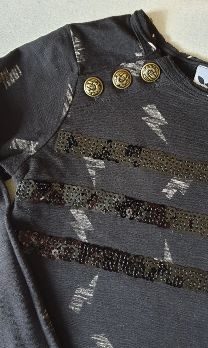 Tee-shirt manches longues 3 Pommes 2/3 ans - photo numéro 5