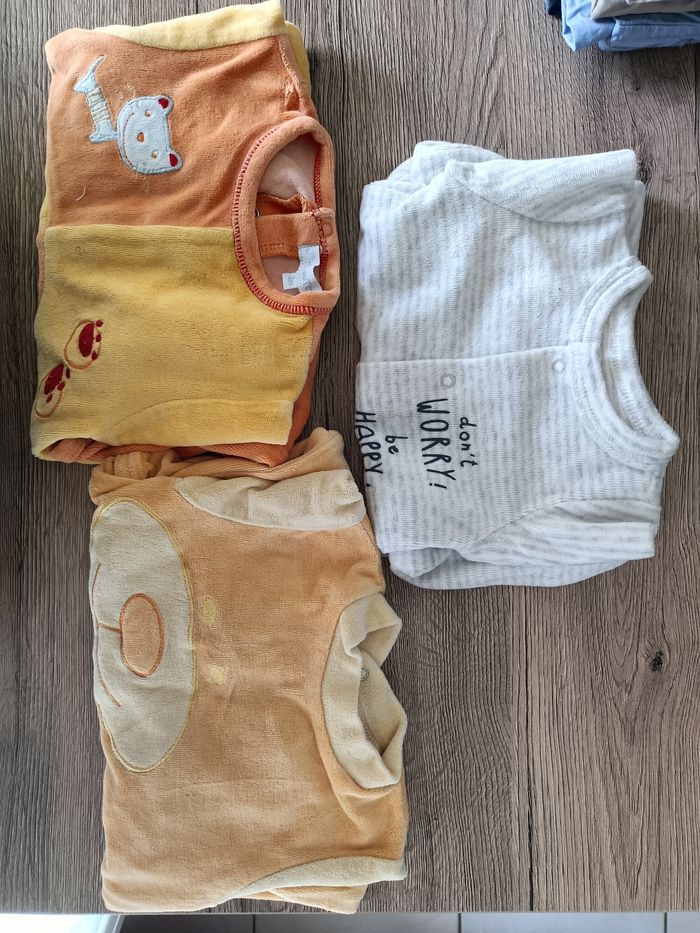 Lot 3 pyjamins 3 mois garçon