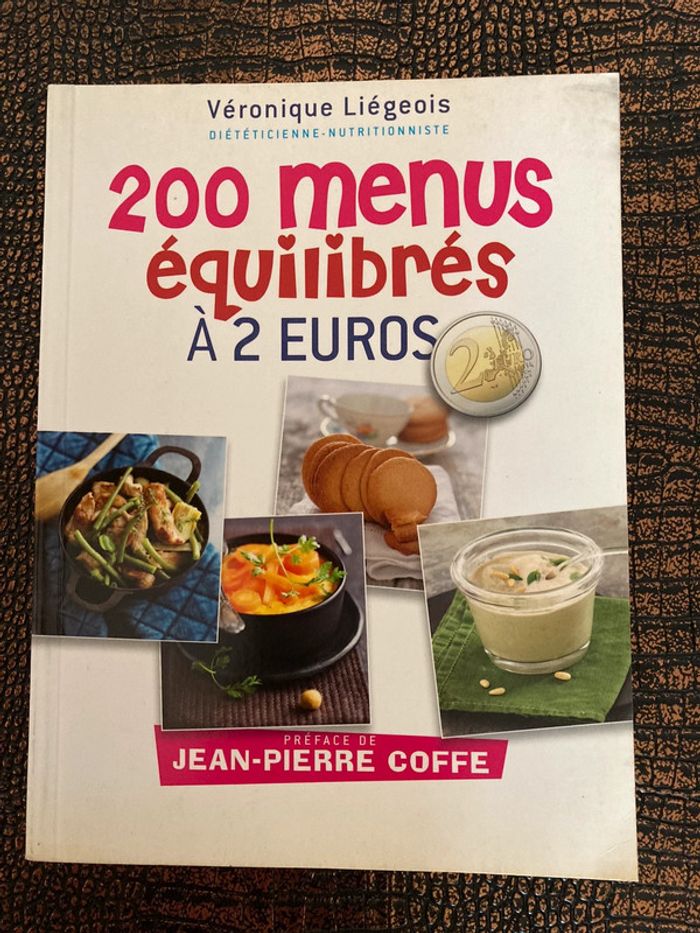 Livre de cuisine équilibrée