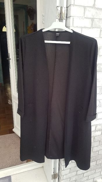 Manteau femme d'été noir
