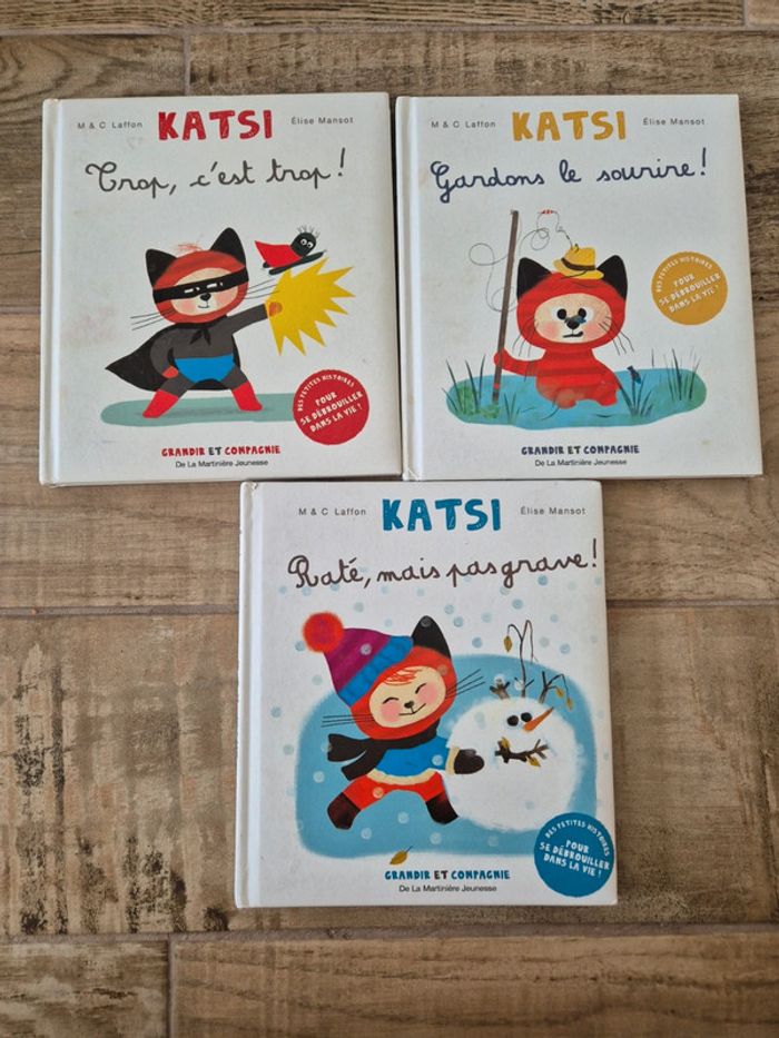 Lot de livres Katsi