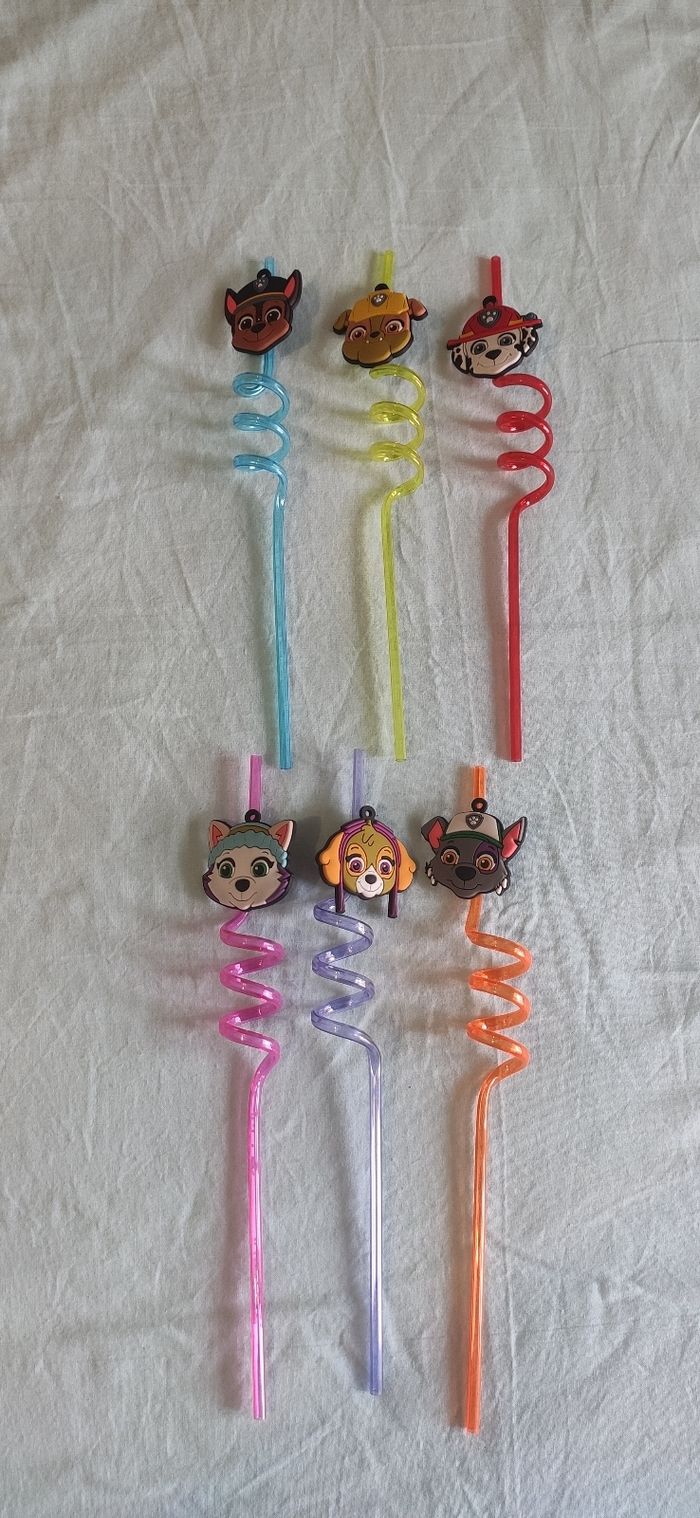 Lot 6 paille pat patrouille neuve - photo numéro 2