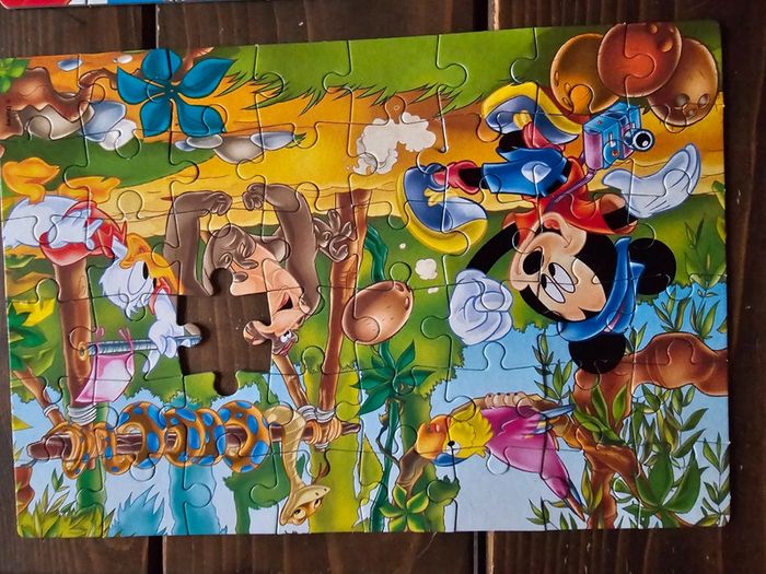 3 puzzles mickey et ses amis disney - photo numéro 7
