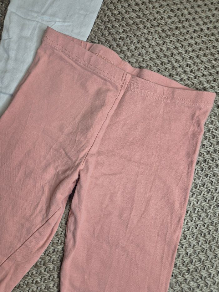 Lot de 5 leggings longs clairs - 8 ans - photo numéro 4