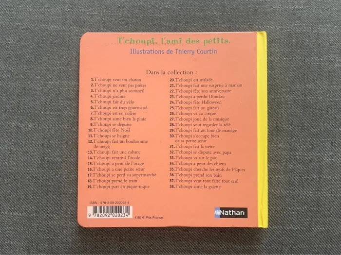 T’choupi est en colère de Thierry Courtin - Nathan - photo numéro 2