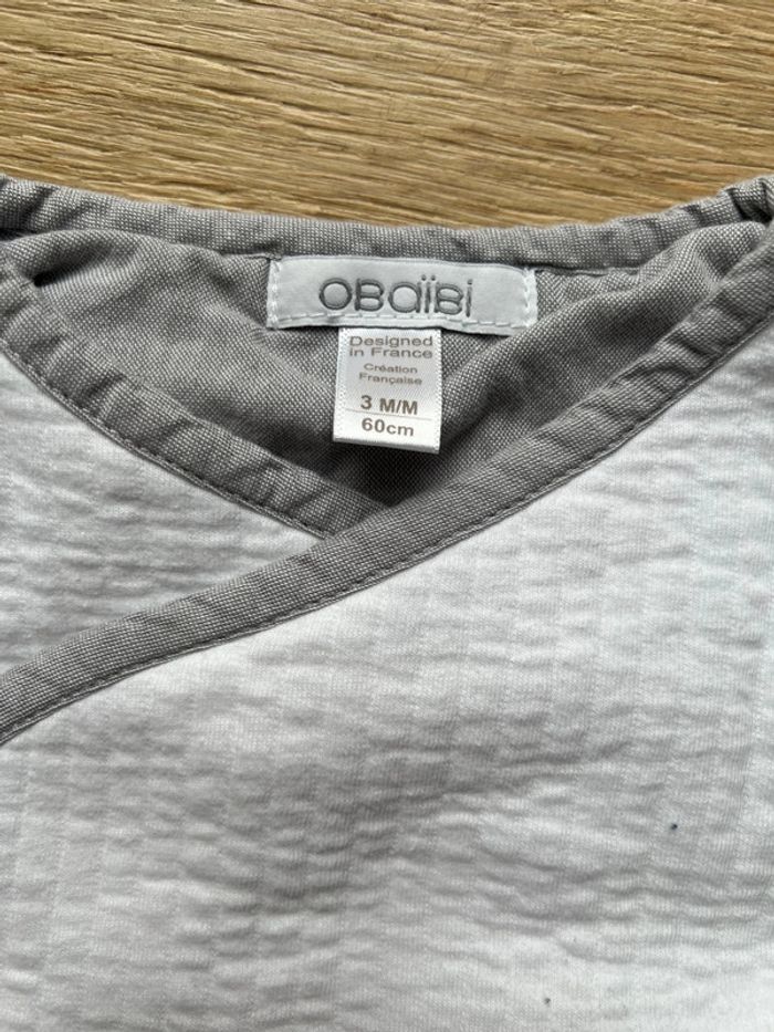 Esemble obaibi chaud blanc 3 mois / très bon état - photo numéro 4