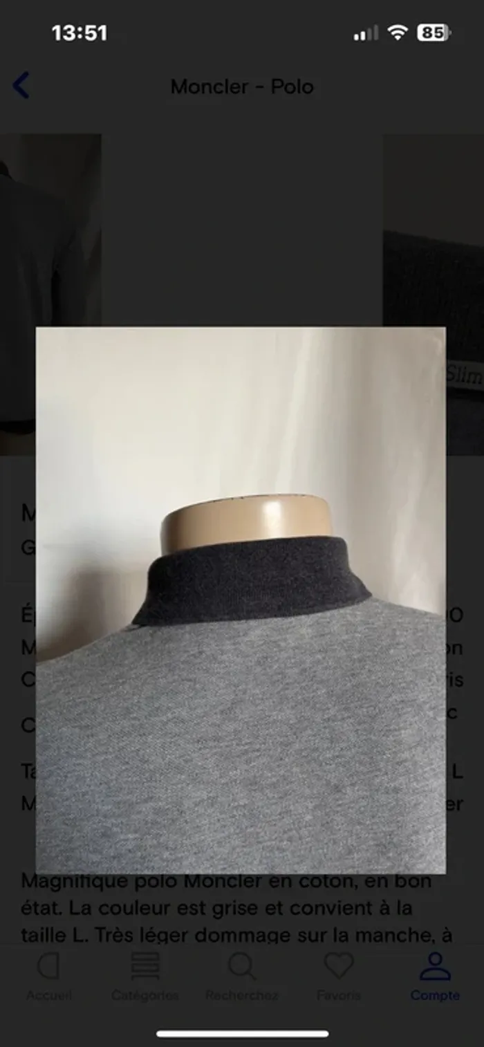 Moncler polo manches longues - photo numéro 9