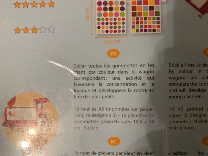 Kit de gommettes de motricité - photo numéro 3