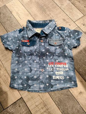 Chemise garçon 3 mois