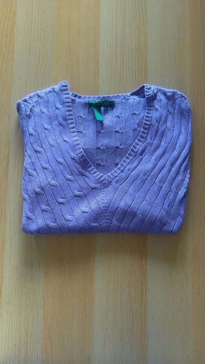 Pull Ralph Lauren femme – 100 % coton – Taille M - photo numéro 2