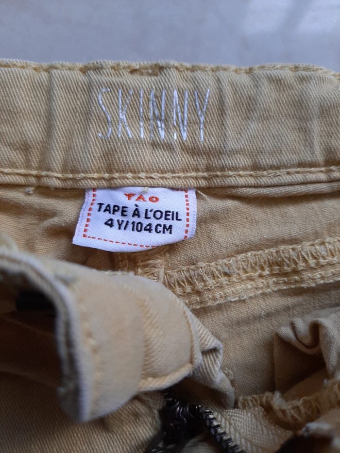 Jean skinny fille 4 ans - photo numéro 3