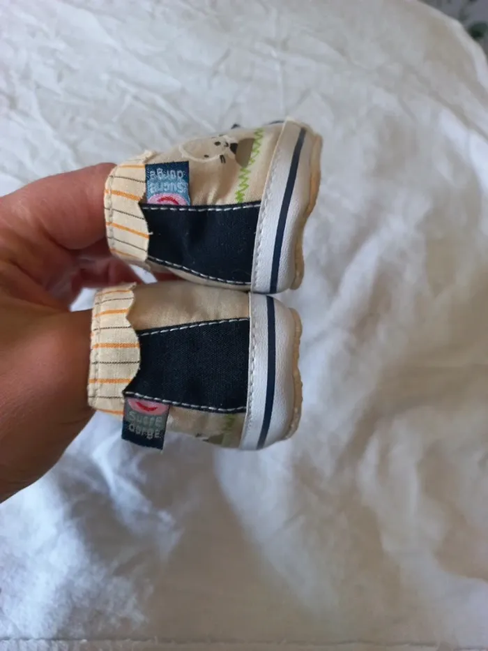 Petit chausson bébé sucre d´orge 18/19 - photo numéro 5