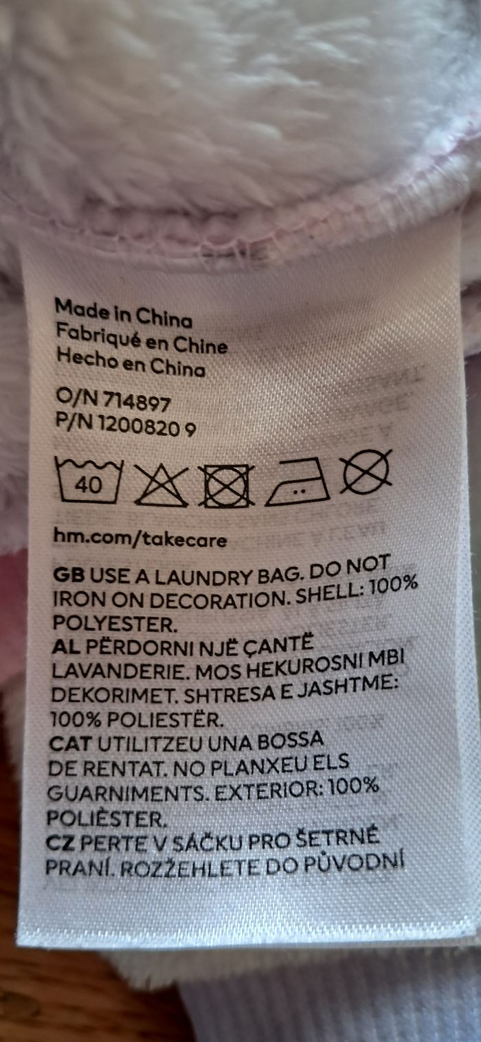 Pull réversible h&m 110/116 cm 4/6 ans  en excellent état - photo numéro 8