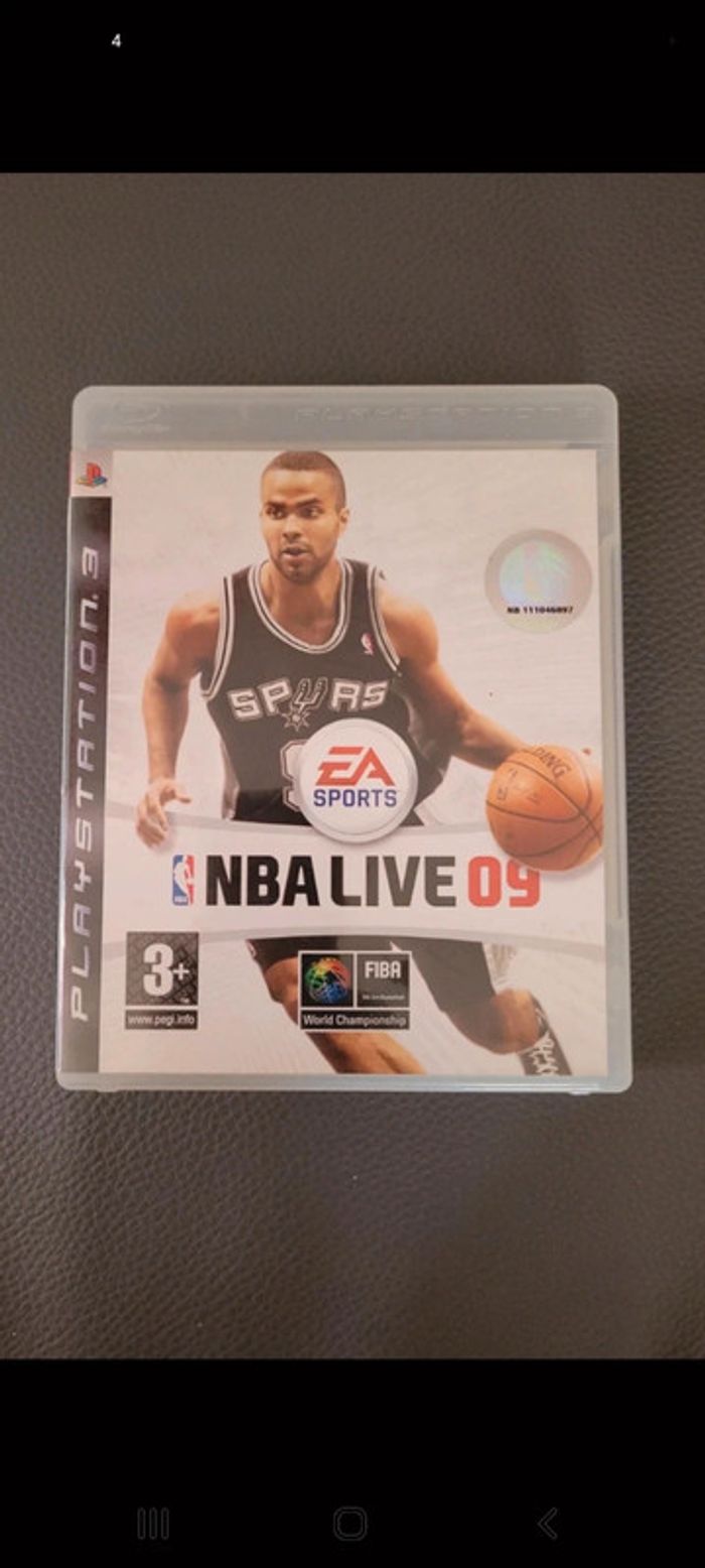 Jeu PS3 NBA live 09