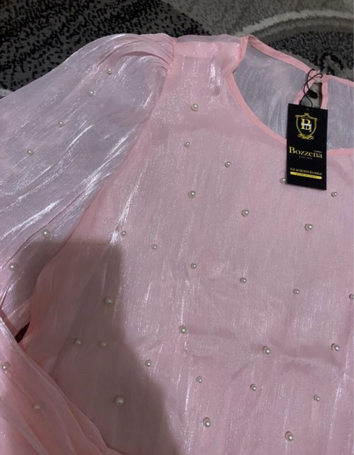 Blouse élégante avec de perles 🌷 - photo numéro 2