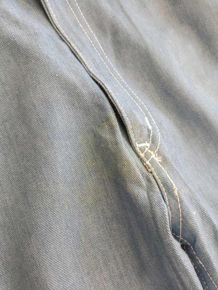 Jean droit vintage clair "N'est-ce pas ?" taille 38/40 - coupe droite Y2K rétro - photo numéro 8