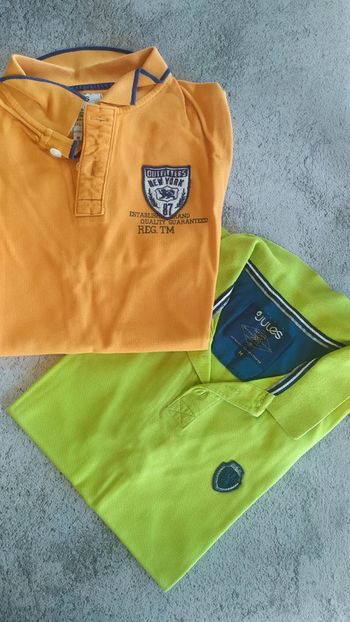 Lot polos homme taille m