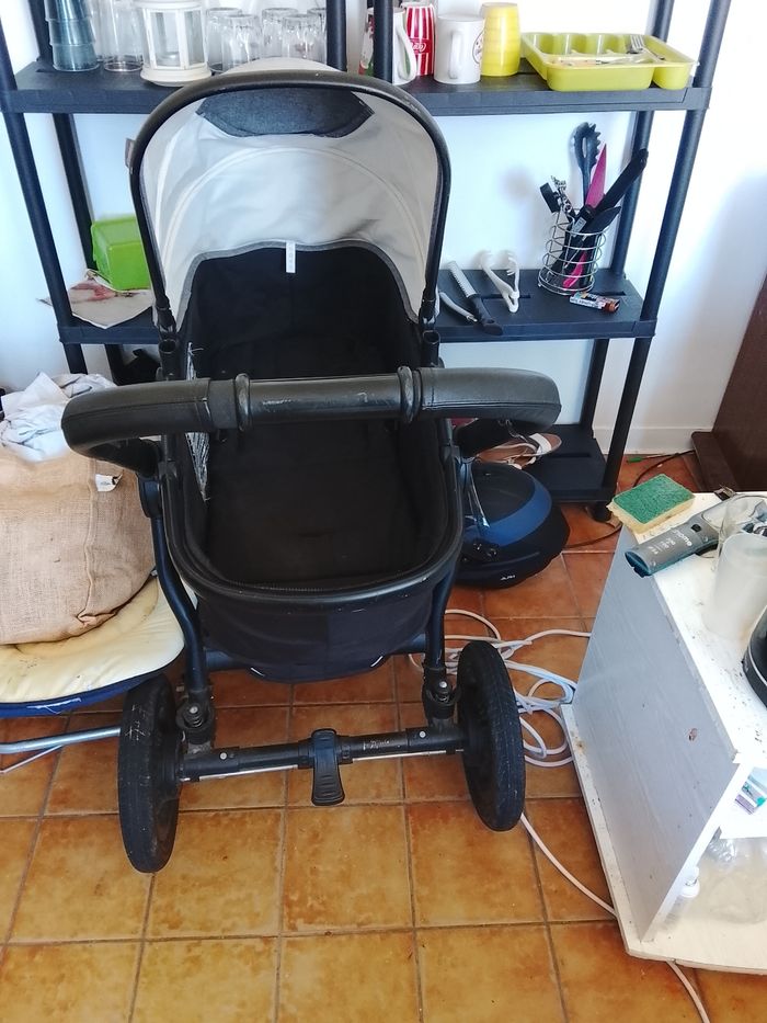 Poussette kinderkraft couleur noire - photo numéro 3