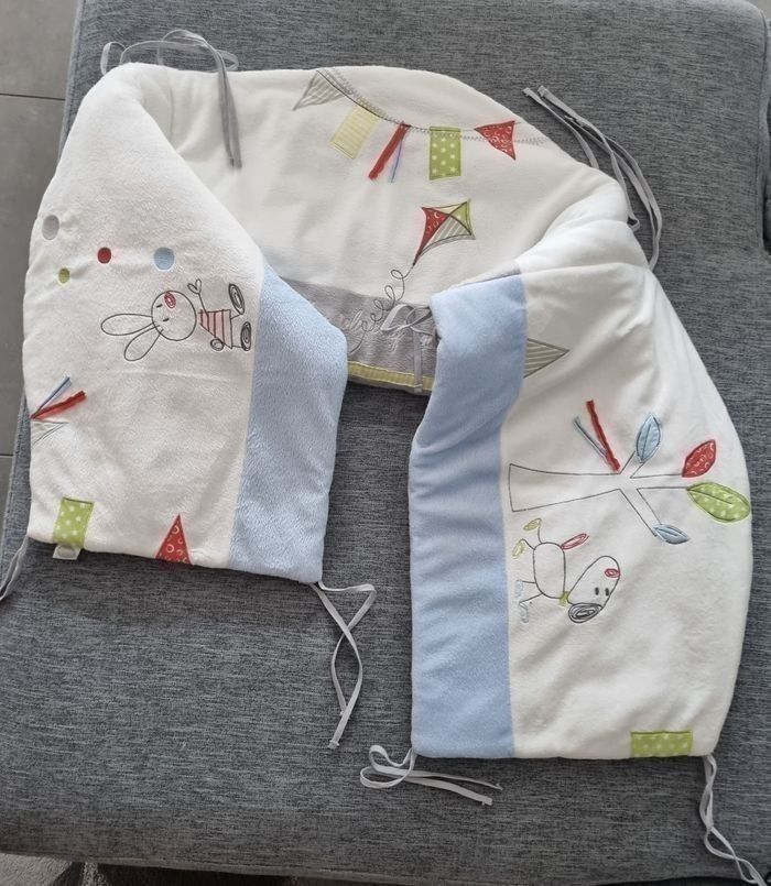 Ensemble 2 gigoteuses, 1 tour de lit et 1 couverture - photo numéro 5