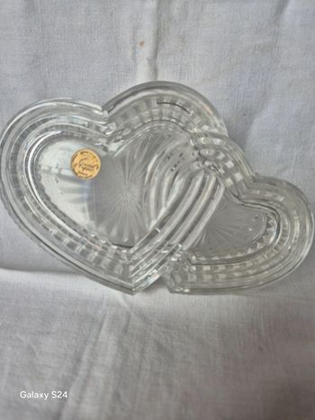 boite à bijoux cristal d'arques