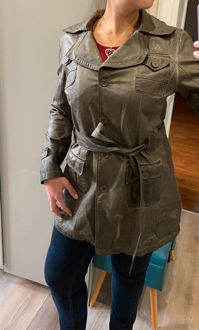 Imperméable trench Rino & Pelle taille 42 très bon état - photo numéro 7