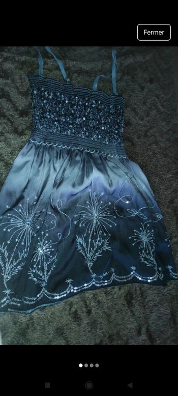 Très belle robe fille e7