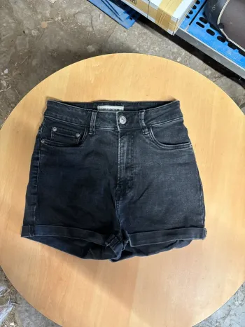 Short en jean fille