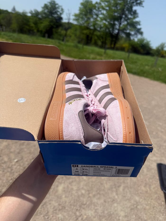 Adidas Originals Handball Spezial - Rose/marron - photo numéro 8